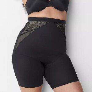 Lane Bryant Cacique Level 3 Ultra-High Waist Thigh Shaper With Lace - NWOT